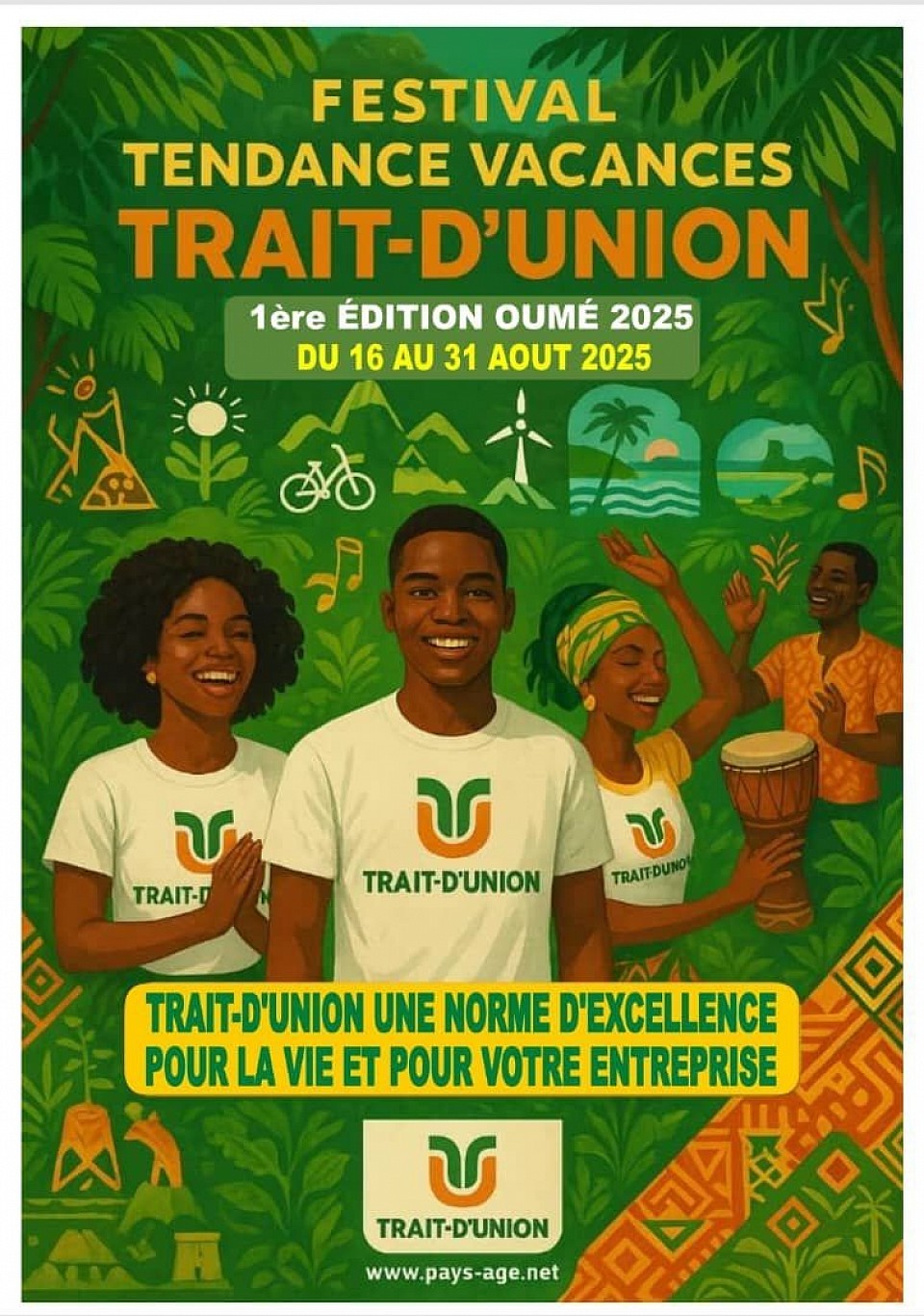 Festival TENDANCE VACANCES TRAIT-D'UNION