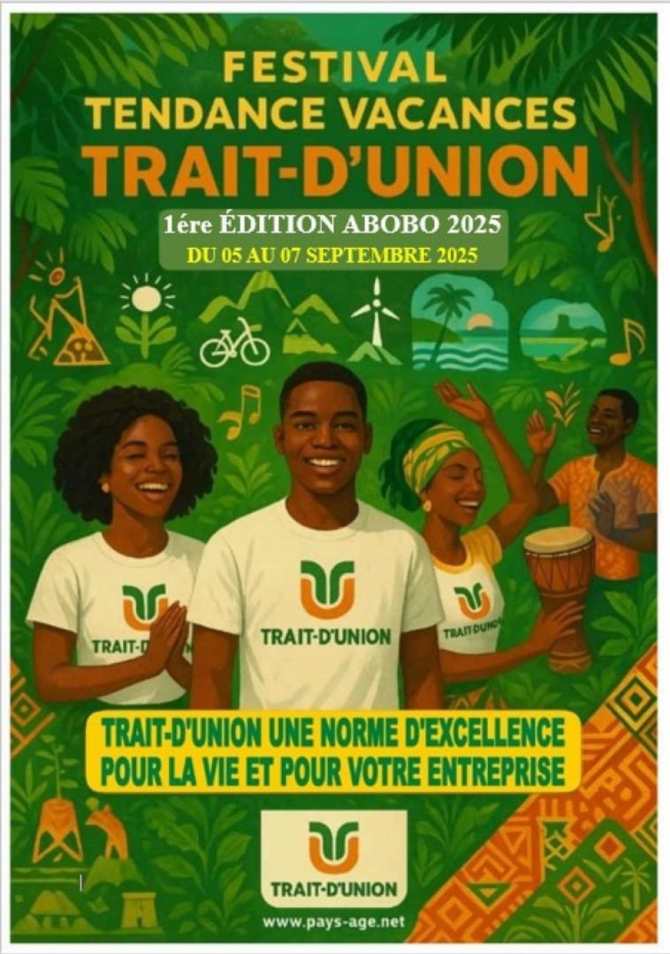 Festival TENDANCE VACANCES TRAIT-D'UNION